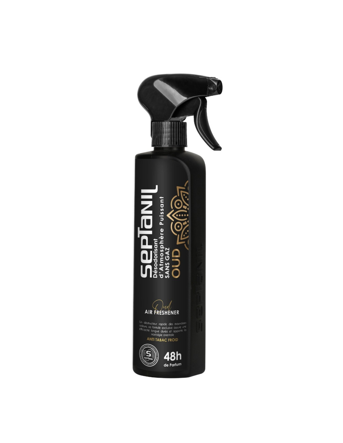 Désodorisant d’atmosphère puissant oud malaky septanil-500ml