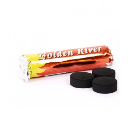 ROULEAU DE 10 PASTILLES DE CHARBON